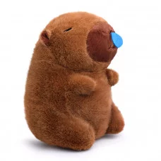 Мягкая игрушка "Сопливая капибара" 20см. М1231