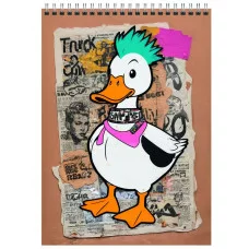 Блокнот А5 60л "Утка" КанцЭксмо БСК560380