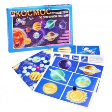 Настольная игра "Космос" Путешествие по Солнечной системе с-990