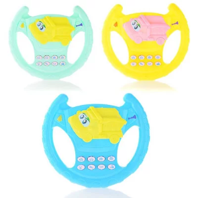 Руль музыкальный "Машинка" в пакете 3330A-P