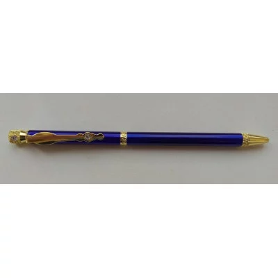 Автоматическая ручка AN 2218 шариковая, цвет чернил СИНИЙ, поворотный механизм