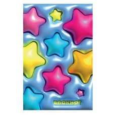 MyArt. БЛОКНОТ в клетку Дутыши. Звёзды(голубой) 467-0-159-20712-2