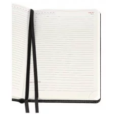 Ежедневник A5, 136л. недатир. CROCO STYLE - ЧЕРНЫЙ (136-5060) кожзам 136-5060