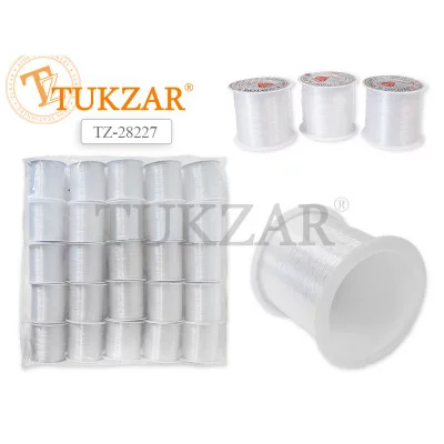 Леска 0,3мм бесцветная для бисероплетения, 25м TZ-28227