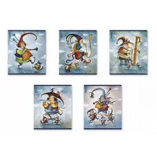 Тетрадь общая ученическая ErichKrause Музыканты 48 листов клетка матовая ламинация+выборочный доп. лист 60606