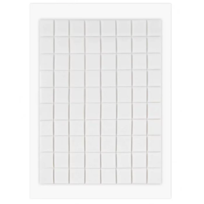 Клеевые подушечки многоразовые BRAUBERG, 80 шт., бесследное удаление, белые, 608780