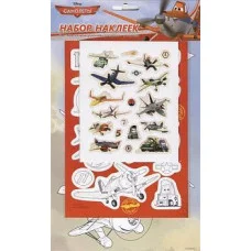 Набор наклеек самолеты 21133