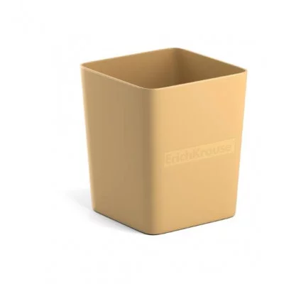 Подставка настольная пластиковая ErichKrause® Base, Powder, бежевая 55820