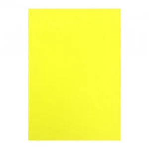 Бумага IQ Color А4, 80г/м2 цвет неон желтый 1 лист НК-00000952