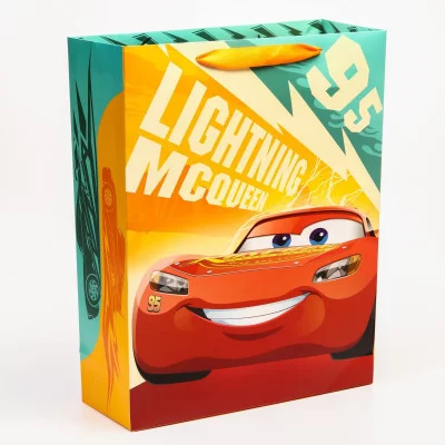 Пакет подарочный "McQueen", Тачки, 31х40х11,5 см   7153502