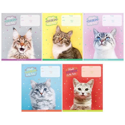 Тетрадь 18л., линия ArtSpace "Питомцы. Funny cats", эконом 333239