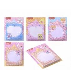 Блок для записи с клеевым краем, Alingar, 75 х мм, 50л. Lovely fox AL11346