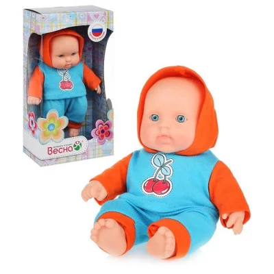 Карапуз Вишенка Весна кукла 20 см пластмассовая В3932