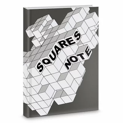 Книга для записей А6+ 64л "Graphic art" КанцЭксмо ЕТИ664416