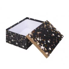 Коробка прямоугольная подарочная Звездопад 23X16,5X9,5 см РазборКОР-7817