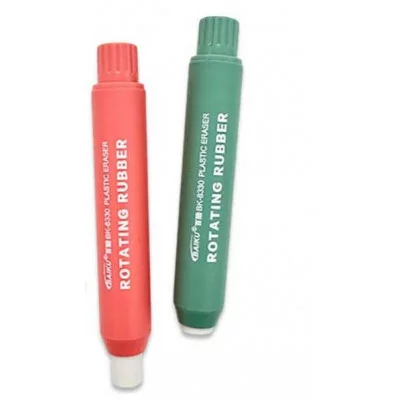 Ластик DK-116 выкручивающийся, цилиндрический, 95х16м, пластиковый корпус, ассорти, BK-8330 333842