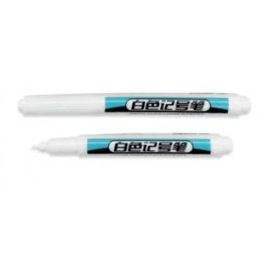 Маркер перманентный MK-1 "Белый" 1мм, конический, круглый корпус №A-226 333358