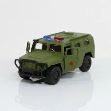 Машинка внедорожник "Полиция" 1:43 инерционная в коробке 6408B