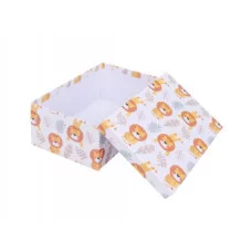 Коробка прямоугольная подарочная Львята 35X27X15.5 см РазборКОР-7812