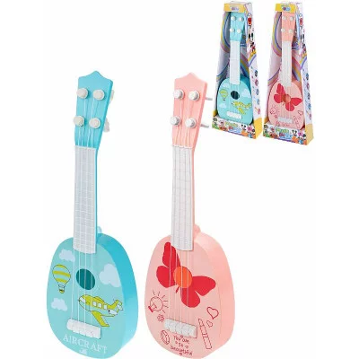 Гитара(36см) "Мультяшки-2"(2 вида микс,в коробке) (Арт. 1972448)