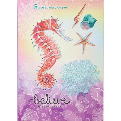 Бизнес-блокнот А6 80л. МОРСКАЯ ТЕМАТИКА-5 80-0108 ПП-00135521