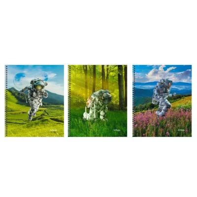 Тетрадь А5 60л "Приземление" КанцЭксмо ТСЛ608427