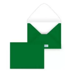 Конверт для подарочного сертификата малый "Темно-зеленый" 091.641