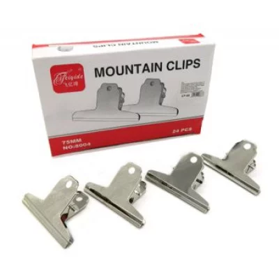 Зажим для бумаг 75мм CP-66 металлический №8004 322663