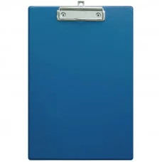 Планшет с зажимом OfficeSpace А4, ПВХ, синий Спейс 255913