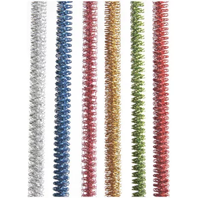 Мишура №19 серебро 200*1,2см КазКом 239435