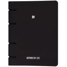 Тетрадь (студ., офис) А5 120л "PREMIUM. Black"  КанцЭксмо ТКМФ1205610