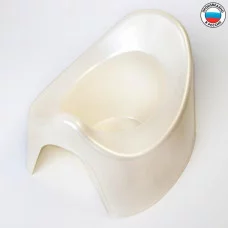 Горшок детский, цвет белый перламутр 4651698