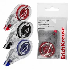 Корректирующая лента ErichKrause EasyMask, 5мм х 7м, ассорти  53195