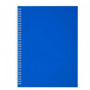 Тетрадь 96л., А4, клетка, AliТетрадь 96л., А4, клетка, Alingar, гребень, блок офсет, цветной пластик, "Синий" AL13344ngar, гребень, блок офсет, цветной пластик, "Синий" AL13344