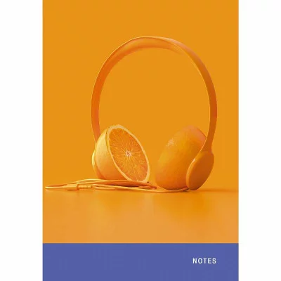 Книга для записей А5 100л "My music"  КанцЭксмо