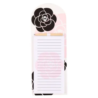 Блок для записей 10,5*27 40л склейка на магните 231796 Rose КОКОС 231796