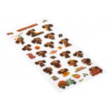 Наклейки гелевые Мульти-Пульти "Чебанаклейки",  22*10см, пакет европодвес 369155