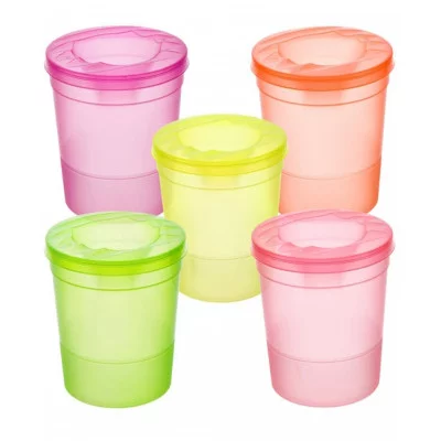 Стакан-непроливайка СТАММ "Большой Creative", ассорти 324102