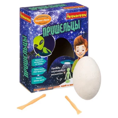 Набор Исторические раскопки Науки с Буки Bondibon, Пришельцы, арт.ST034910 ВВ3177