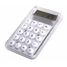 Калькулятор Alingar 8 разрядов 85*55*15 мм двойное питание белый батарея в комплекте 1шт AL13241
