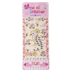 Наклейки-стразы Alingar, акриловые, пакет с европодвесом, "Попугай" AL9560