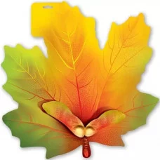 Плакат "Лист кленовый" Праздник 0801124