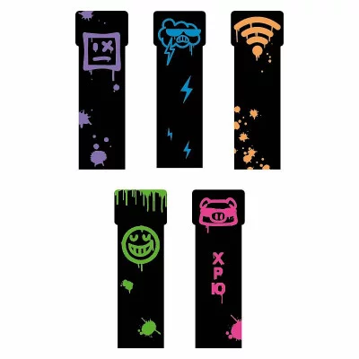 Закладки 60х180 1л "Неоновый микс. 6" КанцЭксмо ЗП50239