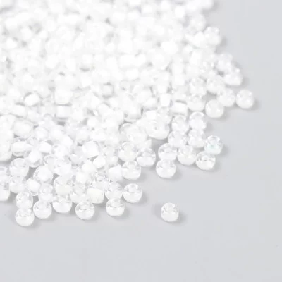 Бисер "Zlatka" 08/0, 3 мм, 10 г 2201 прозрачный 9317363