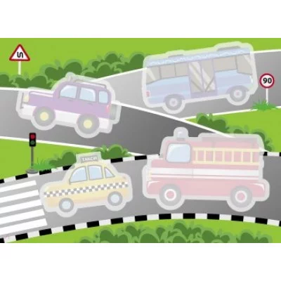 Многоразовые водные раскраски. Выпуск 3 (Машинки) Стрекоза  978-5-9951-3990-4