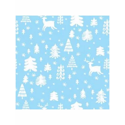 Коробка прямоугольная одинарная Снежное царство 21х14х8 см ПП-9841