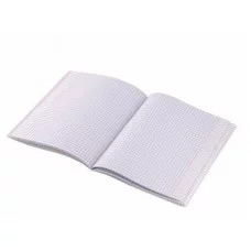 Тетрадь 48л., А5, клетка, Alingar "Silver Croco metallic", скрепка, дизайнерский картон, тиснение, блок офсет, 100% белизна AL12395