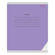 Тетрадь КЛЕТКА 18л. КЛАССИКА цвет.мелов.обл.,1 дизаин в спайке 18-2547