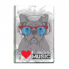 Обложка для паспорта ПВХ "Собака" е/п ДПС 2203.т12 321918