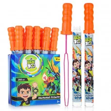 Мыльные пузыри "Ben10" колба в термоплёнке 200 мл. Т22271